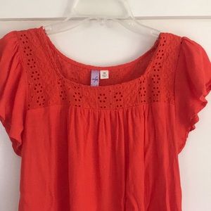 Francescas Eyelet top